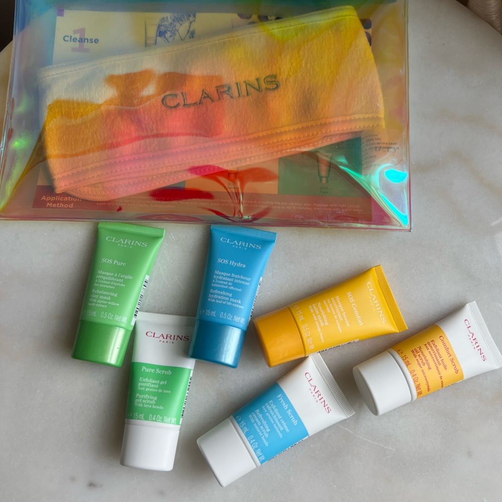 Clarins Skincare Travel Set